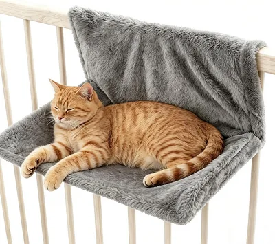 Qnbonrich Katterbett Med Plussig Värmkover, Kattvarm Hammock Für Alla Radiatoren