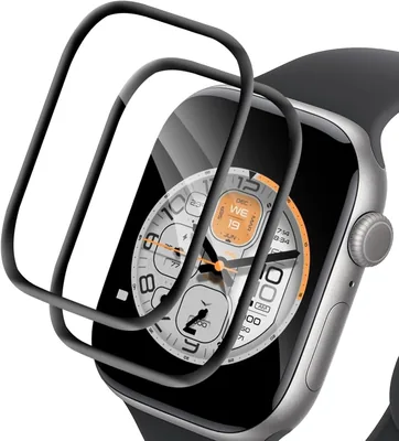 Verre trempé Carantee 2 pièces pour Apple Watch Series 11 42 mm, Haute Définition, Anti-rayures, Bubble Free, 4.8/5 étoiles (524 avis)