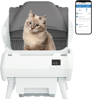 Lohhuby Cat Litter Box Self Cleaning 38% Off