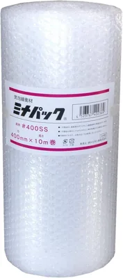  Sakai化学工業 Minapack クッション材 #400SS 15.7インチ x 32.8フィート (400mm x 10m) 日本製エアキャップロール