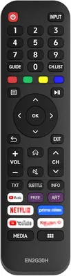 Remote Control for Hisense EN2G30H - Universal Smart TV Remote 4K UHD