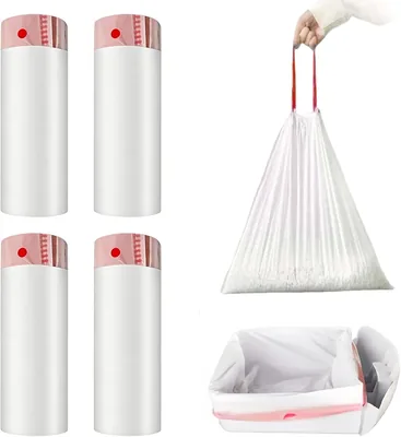 80 Stk Self-Rensande Katte littersäcklar 69 x 40 cm, Ideal för automatiska katt litter