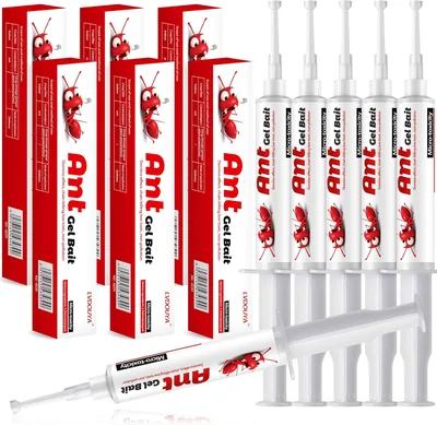 Ant Angel Bait, 6er Pack - 30g Gel für effektive Insektenbekämpfung in Innenräumen, sicher für Haustiere, ideal für Küche und Wohnzimmer - Best Deal