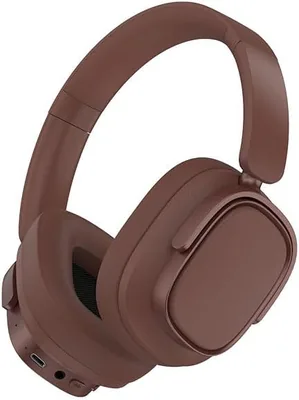 TechZA TZ-HP06 ANC Wireless Headphones, Purple (Brown) - Best Deal