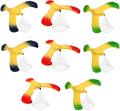 FuYelng 8 Pieces Balancing Bird Swinging Eagle Toy Best Deal