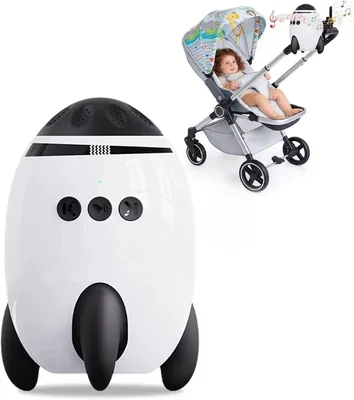 ProGuard Baby Rocker - Dondolatore Automatico per Passeggino - Velocità Regolabile, Accessorio Portatile per Passeggiate, Don