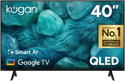 Kogan 40" QLED Smart AI Google TV - Q9V (Best Deal)
