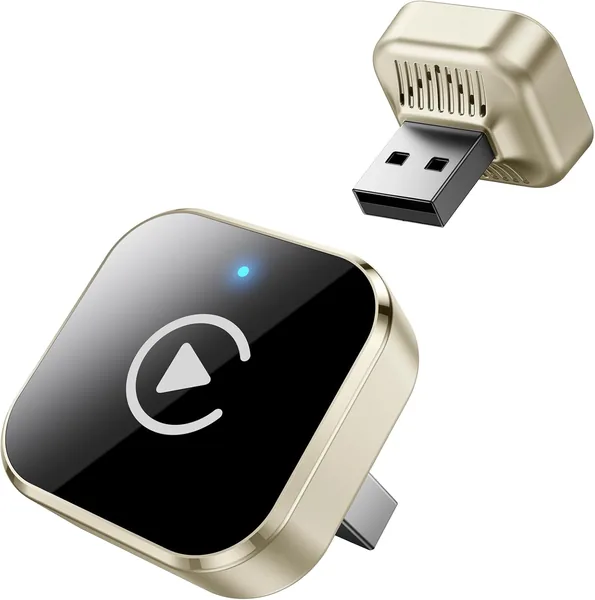 CarPlay & Android Auto Wireless Adapter - 2-in-1 USB/USB-C Dongle