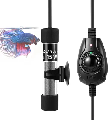 PYPABL Super Mini Aquarium Heater 15W/30W Submersible Nano Fish Tank Heater