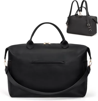Bolsa de Pañales Convertible de Piel Vegana