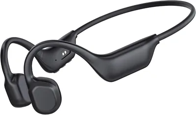 Audífonos Niecase Bluetooth 6.0 para Conducción Osea con Micrófono y Resistentes al Agua IP67, Ideales para Ciclistas