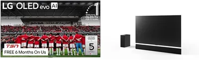 LG 83" G6 OLED evo AI 4K Smart TV + Soundbar - 21% Off