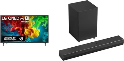 LG 55" QNED82 Mini LED 4K Smart TV + S35A Soundbar Best Deal