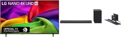 LG 65" NU70 Nano UHD AI 4K Smart TV + SC9S Soundbar - 28% Off
