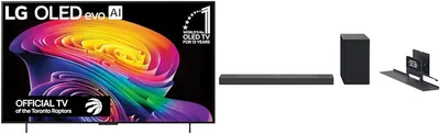 LG 42" C6 OLED evo AI 4K Smart TV + LG SC9S Soundbar Best Deal