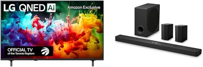 LG 55" QNED74 Mini LED TV + S90TR Soundbar - 33% Off