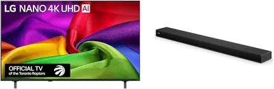LG 55" NU70 Nano UHD AI 4K Smart TV + LG Sound Suite H7 - Best Deal