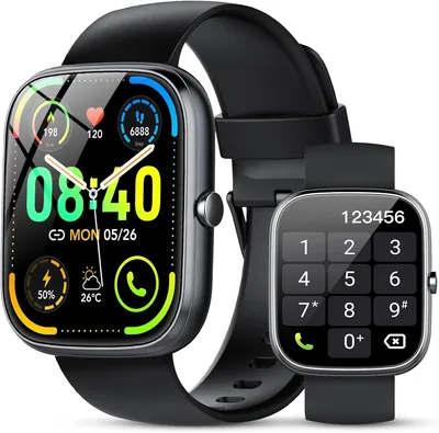 Smartwatch Uomo Donna 1.91' AI Orologio con Chiamate e Fitness Tracker, Risparmia il 73% su Amazon