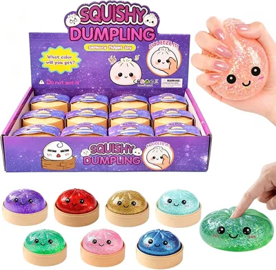 SLEEPHEAD® 12PCS Dumpling Squishy Stress Relief Set Best Deal