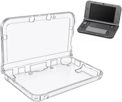 Funda Protectora Transparente Rígida para Nintendo 3DS XL y LL - Carcasa de Cristal Claro