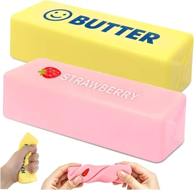 Butter & Strawberry Food Shaped Soft Toys | 60% Off