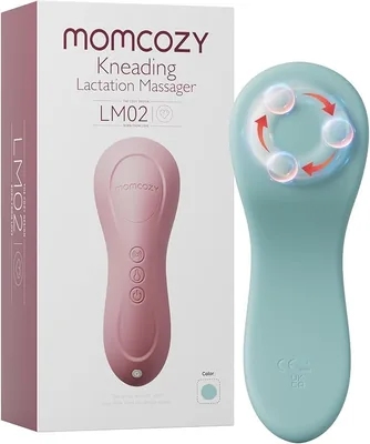 Masajeador de Lactancia Rodante Momcozy con Calor 3 en 1