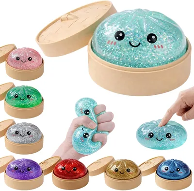 Dumpling Hand Gym Ball Set - Stress Relief for Adults & Kids