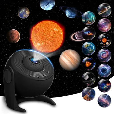 FlyLily Starry Sky Projector 23% Rabatt - Galaxien-Projektor mit Timer und Nachtlicht