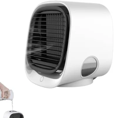 Neksong Aira Breeze Fan Original - Neue & Verbesserte Version 2026, USB-Betrieben für Familie und Reisen (Weiß x 1 Stück)