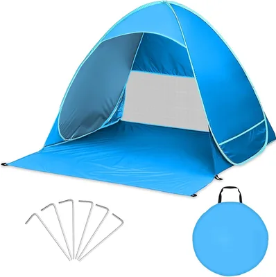 Tienda de playa Pop Up UPF 50+, para 2-3 personas, 165 x 150 x 110 cm - Mejor Oferta