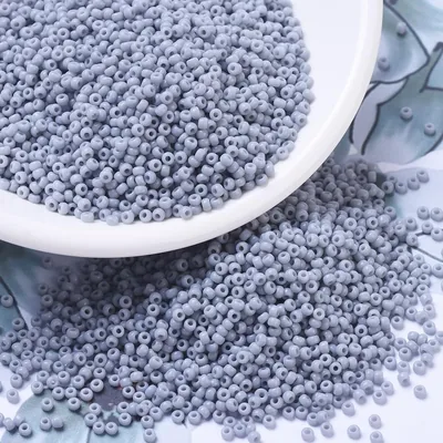 11/0 Opaque Round Seed Beads, 1111pcs/10g