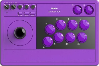8Bitdo Arcade Stick for Switch/Switch 2 & Windows PC, Wireless Bluetooth