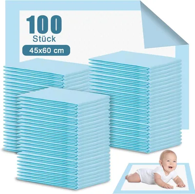 Vattendragbar och absorberbar bobyd mat, nyborns ändringmat (100, 45x60 cm) Best Deal