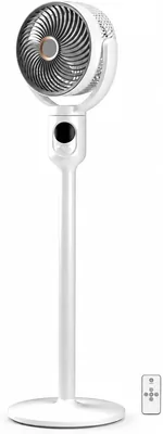 TEK ONE Tecnologia Ventilatore da Pavimento Ricaricabile USB-C con Telecomando | 5 Velocità Silenziose | Oscillazione 90° e Inclinazione 120° | 9H Ti - Best Deal