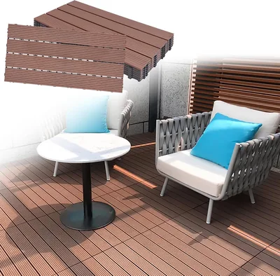 YEATHOR Garden Decking Tiles Best Deal