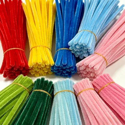 مجموعة تنظيف الأنابيب من الزهور، 50 قطعة، ألوان متعددة وبيج - أفضل سعر