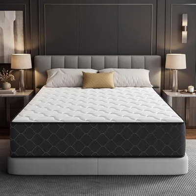 Matelas Stanew 140 x 190 cm | Épaisseur 25 cm | Matelas Memory Foam | Fermeté Médium | Lit Double | Support Optimal | 8% de réduction