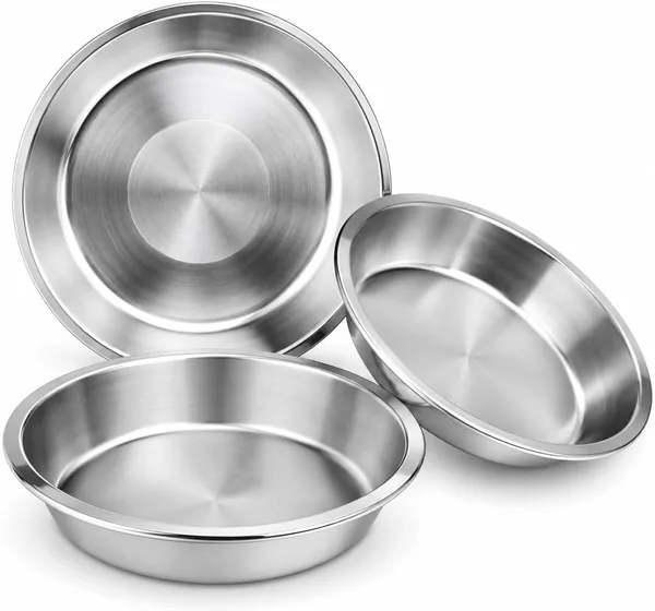JADUFHU Stainless Steel Cat Bowls, 3 Pcs Best Deal