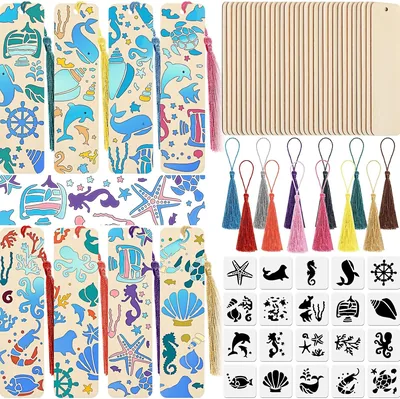 92 Pcs Wood Bookmark Kit - Best Deal