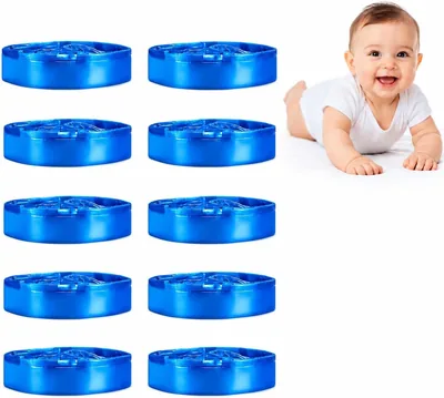 Sacchetti per Pannolini Universali, Antitocco a Strati Multipli, Resistenti e Capaci, Pack da 10 - 6% di Sconto
