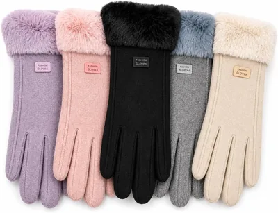 Luva Feminina Térmica Touch Screen - Conforto e Estilo no Inverno