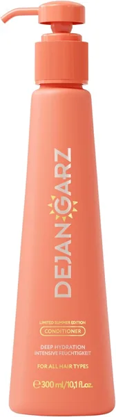 Dejan Garz Spülung Sommerlimitierte Ausgabe - Anti-Frizz Haargel mit Kokosnuss, Vanille & Karamell