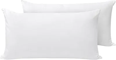 Almohadas Bluelander 2 de Microfibra, Suavidad y Comodidad Garantizada, Blancas Moldeables e Hipoalergénicas, Soport
