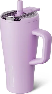 BrüMate Era Flip - Vaso para niños de 567 g con pajita abatible cubierta, 100% a prueba de fugas