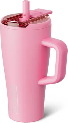 BrüMate Era Flip - Vaso para niños de 567 g con pajita abatible y cubierta, 100% a prueba de fugas