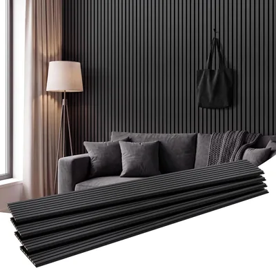 Amsleekey Acoustic Wood Panels 4-Pack