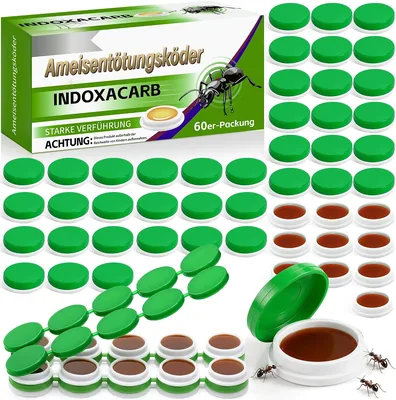 60er Set Antenfänger Köderstationen, In- & Outdoor Garten Küchen-Köderbox, sicher für Kinder und Haustiere - Best Deal