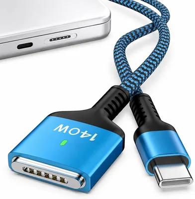 140W USB-C to MagSafe 3 Cable 6.6ft for MacBook Pro