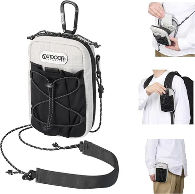 HAKUBA Smartphone Case Outdoor Pouch Light Gray iPhone Android SGD 31.93