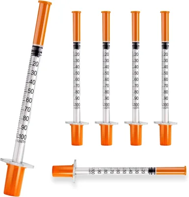 30 Pack U-100 1ml Syringe with 32G Needle - Best Deal